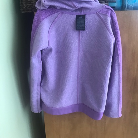 Girls Under Armour Youth Medium Purple Hoodie - Picture 8 of 9